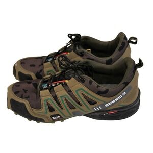 Keep Running Speed 3 Trail Sneakers Mens Size 49 (US 15) Brown Camo Athletic